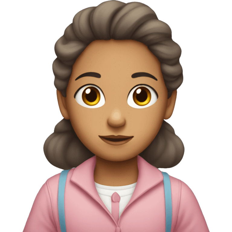 Educadora infantil en color pastel emoji