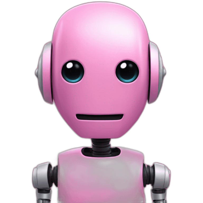 pink robot emoji