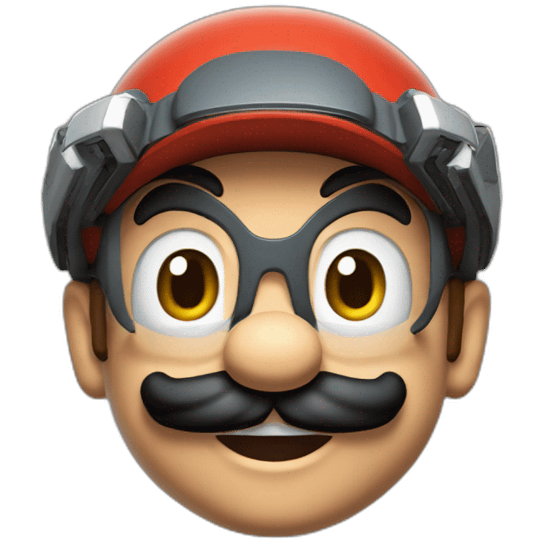 super mario with vr headset emoji