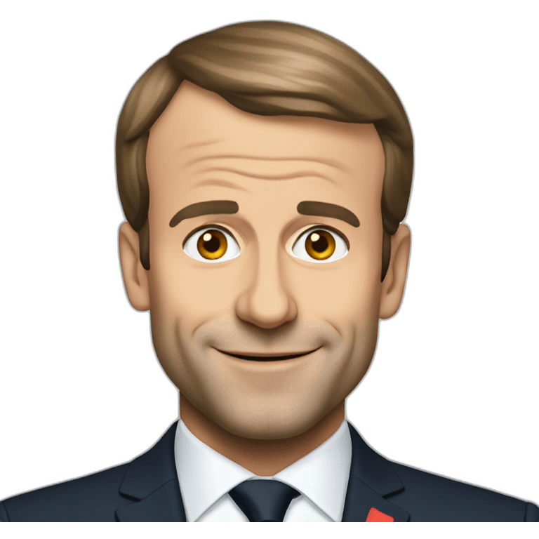 Emmanuel Macron emoji