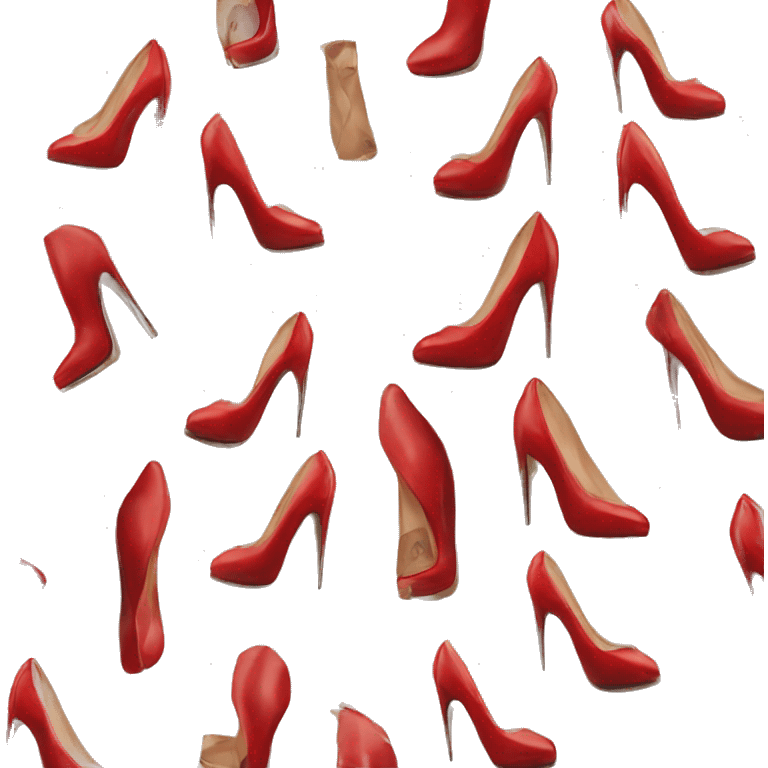 louboutin heels emoji