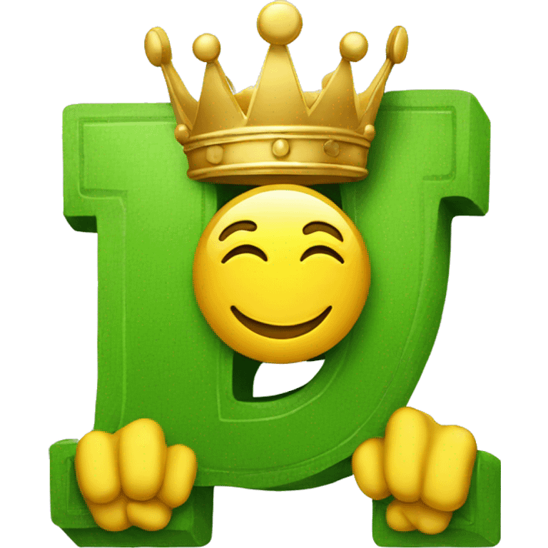 dollarsign with kingcrown emoji