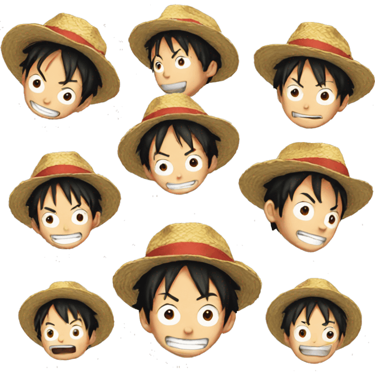 Luffy emoji