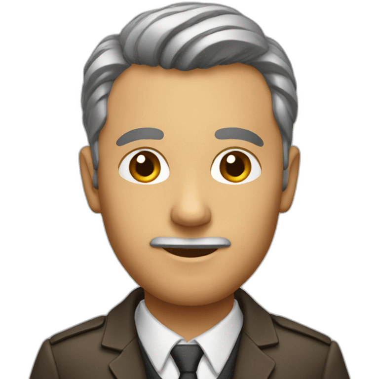 smart man emoji