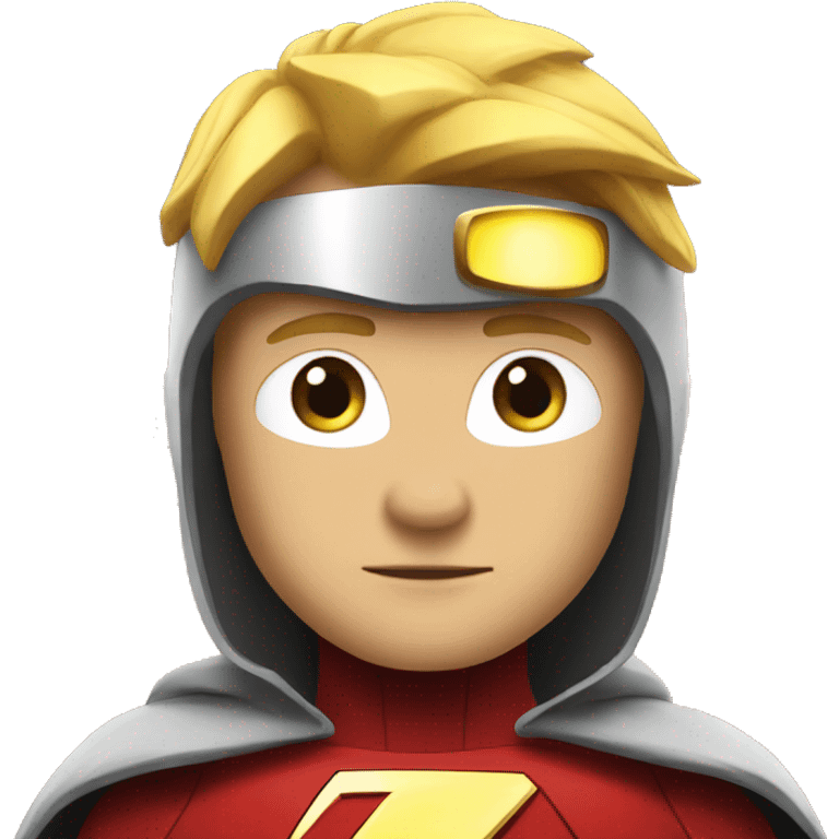 one Flash superhero logo emoji