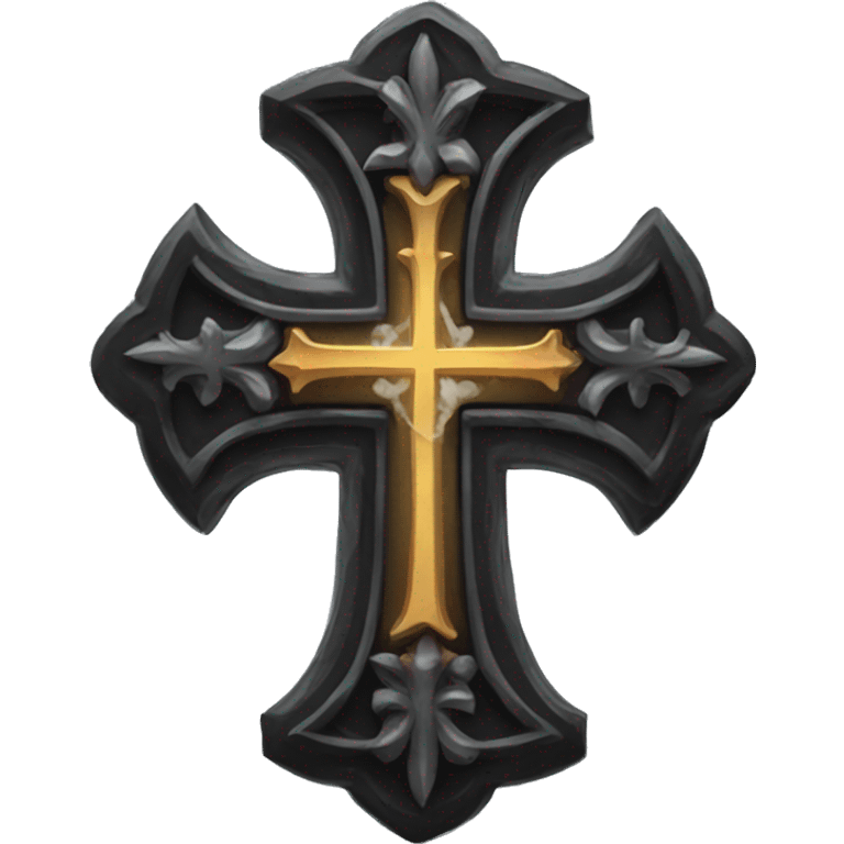 gothic cross emoji