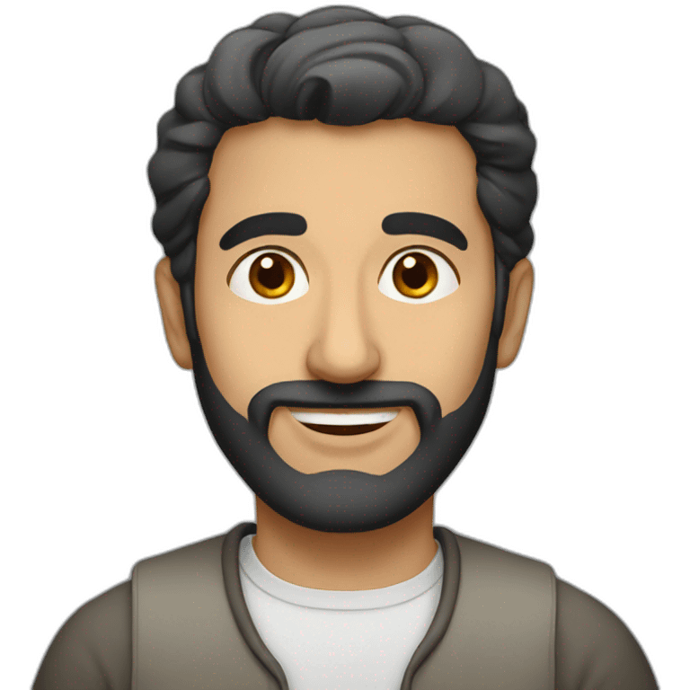 An Iranian man emoji