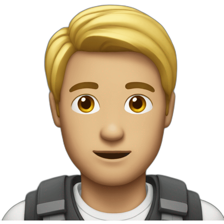 generate a man with an iphone emoji