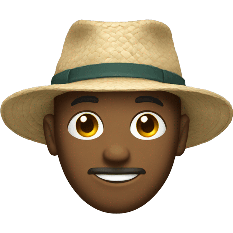 Fisher hat emoji