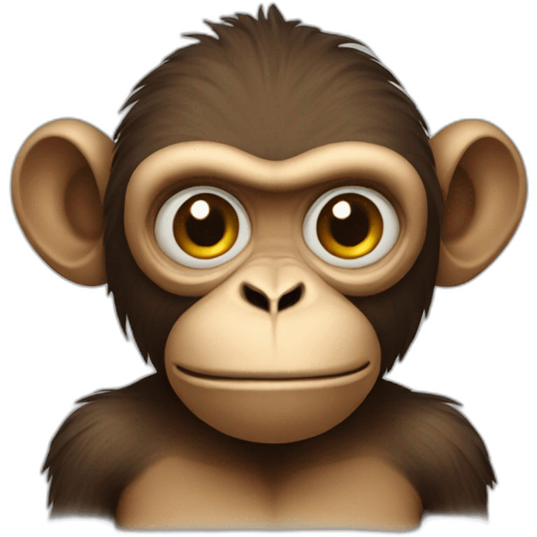 A cyclops monkey emoji