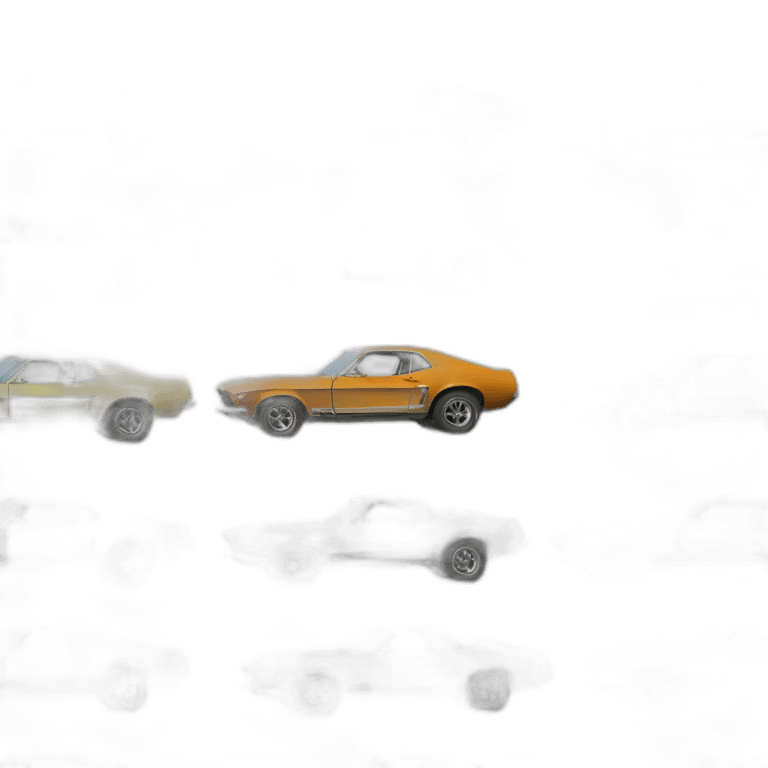 Dynamic Mustang 1969 emoji