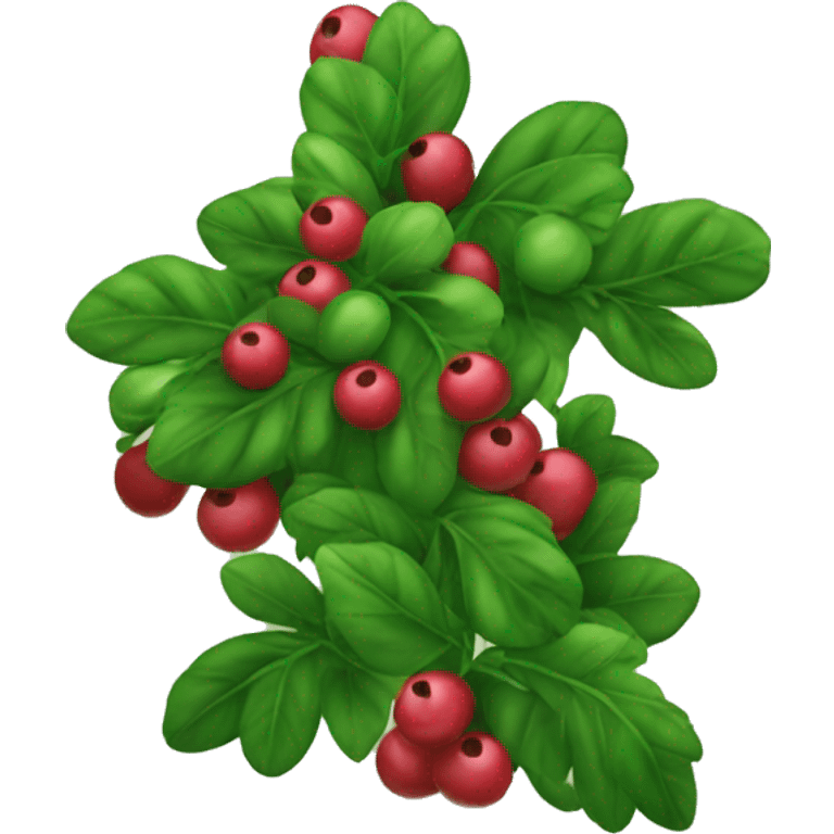 Bush with Berries  emoji