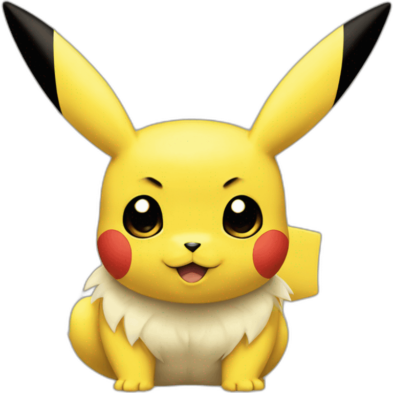 only ears pokemon pikachu emoji