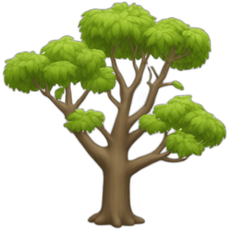 Arbre qui vole emoji