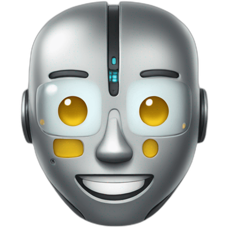 Smile robot emoji