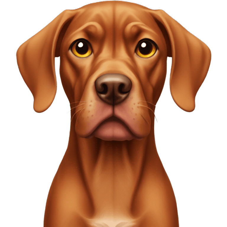 Angry vizsla emoji