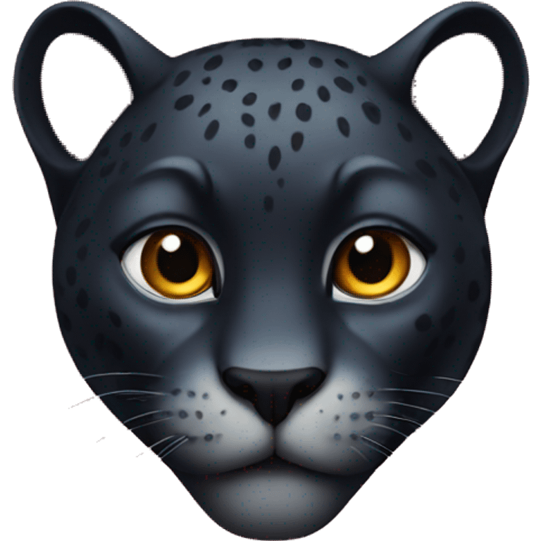 Panther heart  emoji