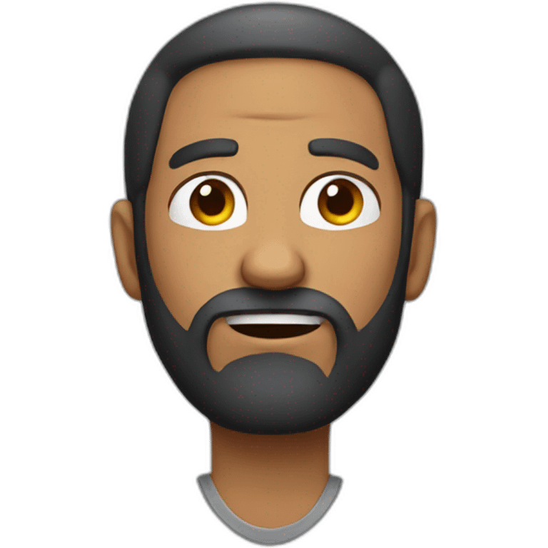 guy with beard feared emoji