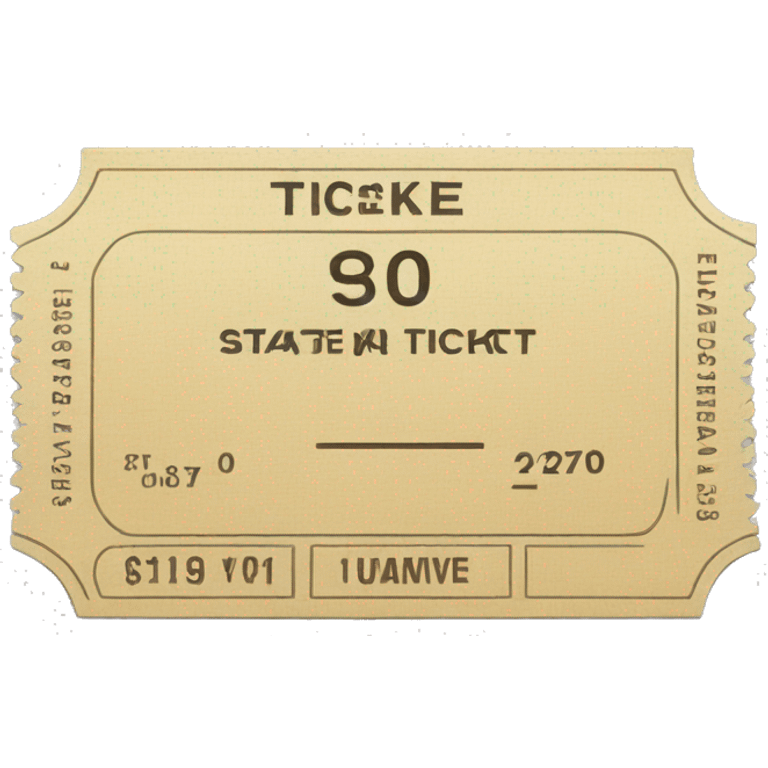 ticket emoji