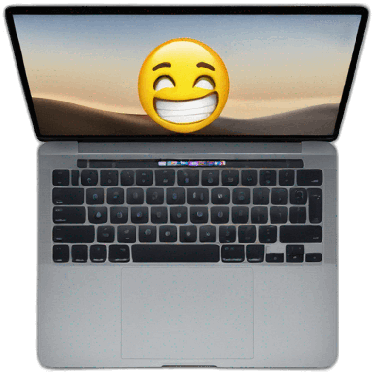 Macbook on air emoji