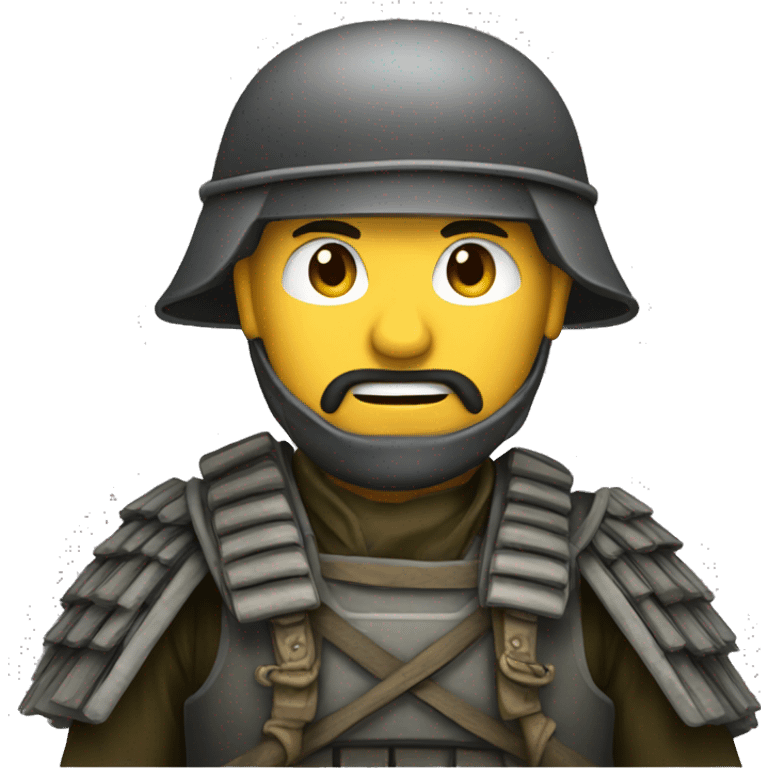 German samurai soilder emoji