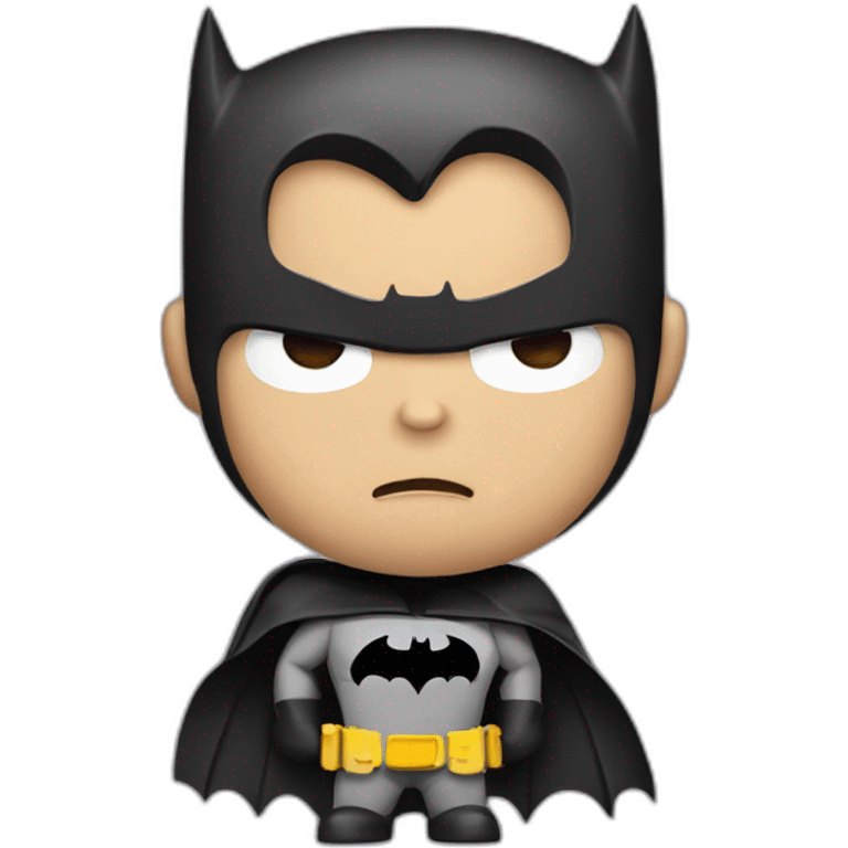 batman shrugging shoulders in confusion emoji