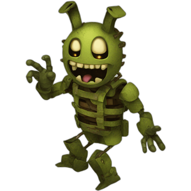 Spring trap emoji