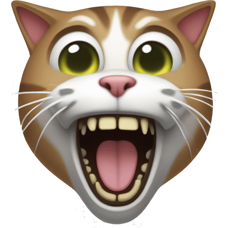 scream cat emoji