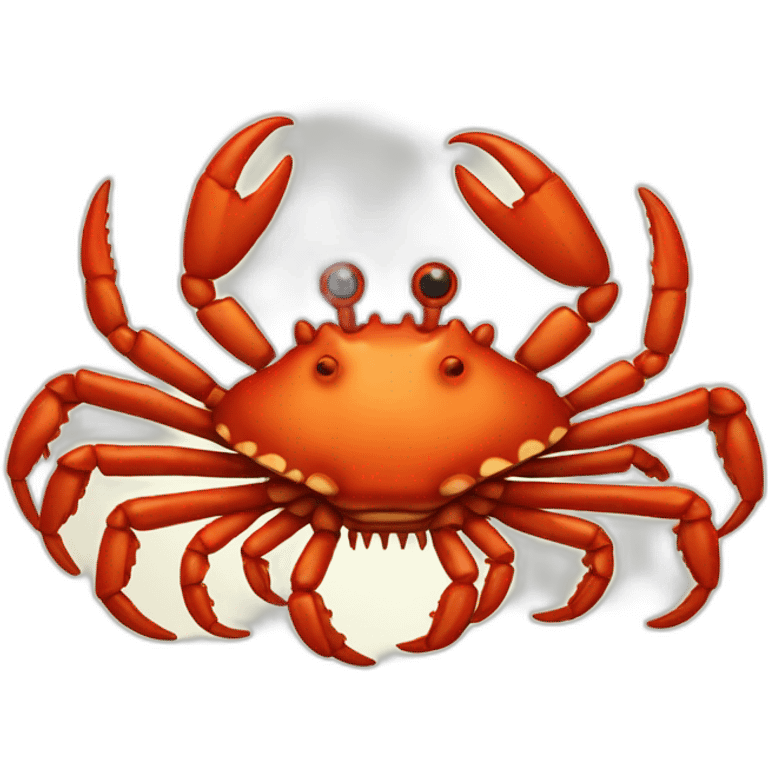 A King Crab With 10 Legs emoji