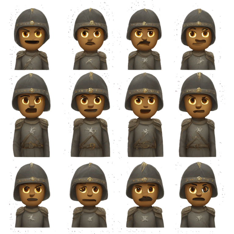 King soldiers  emoji