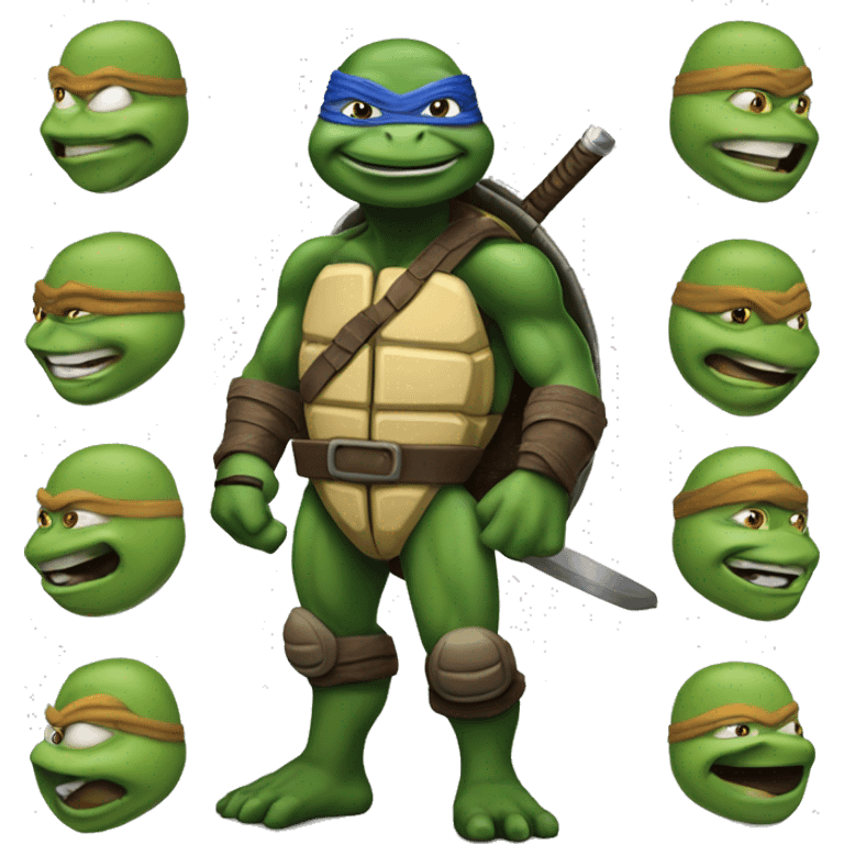 Teenage Mutant Ninja Turtles emoji