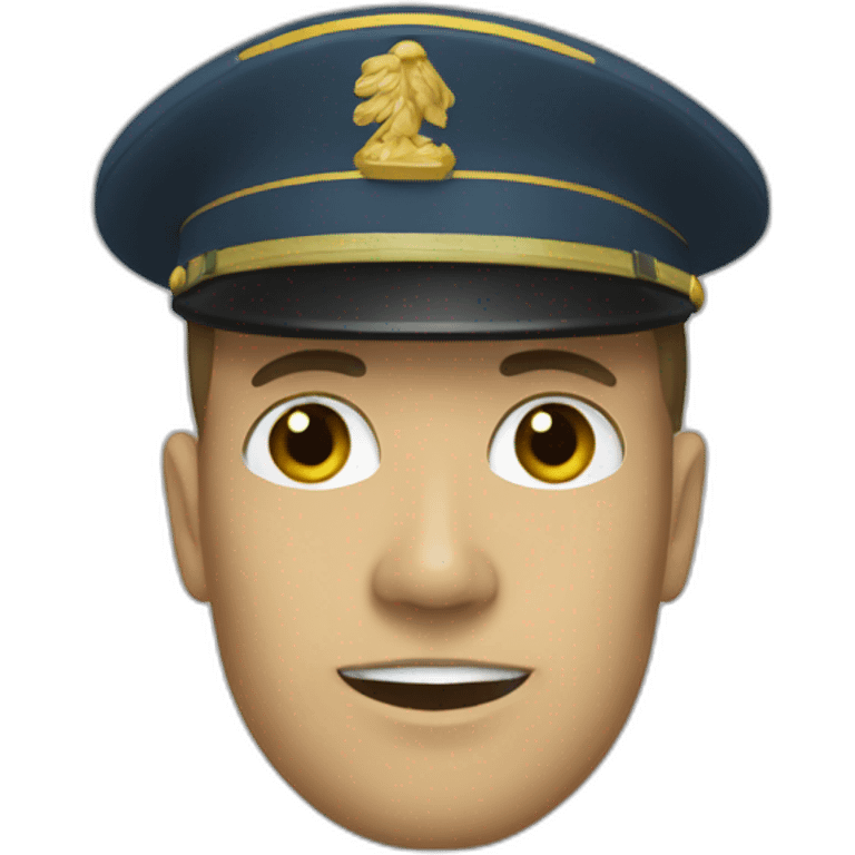 Salut militaire emoji