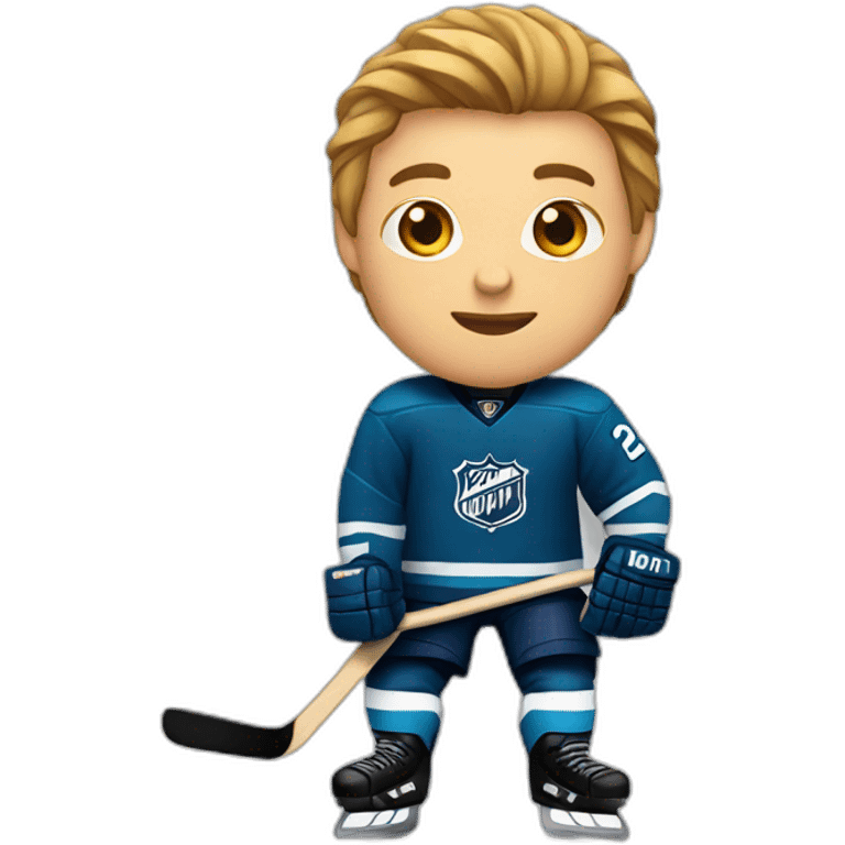 Icehockey player emoji