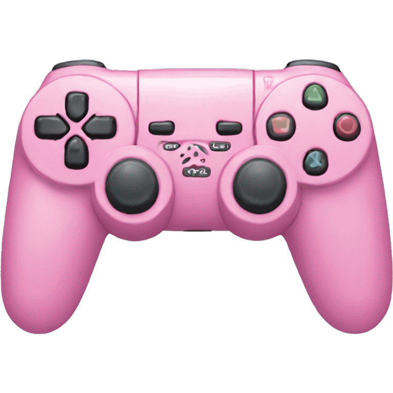 pink PS controller  emoji