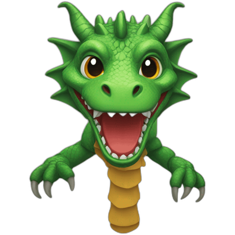 Dragon puppet emoji