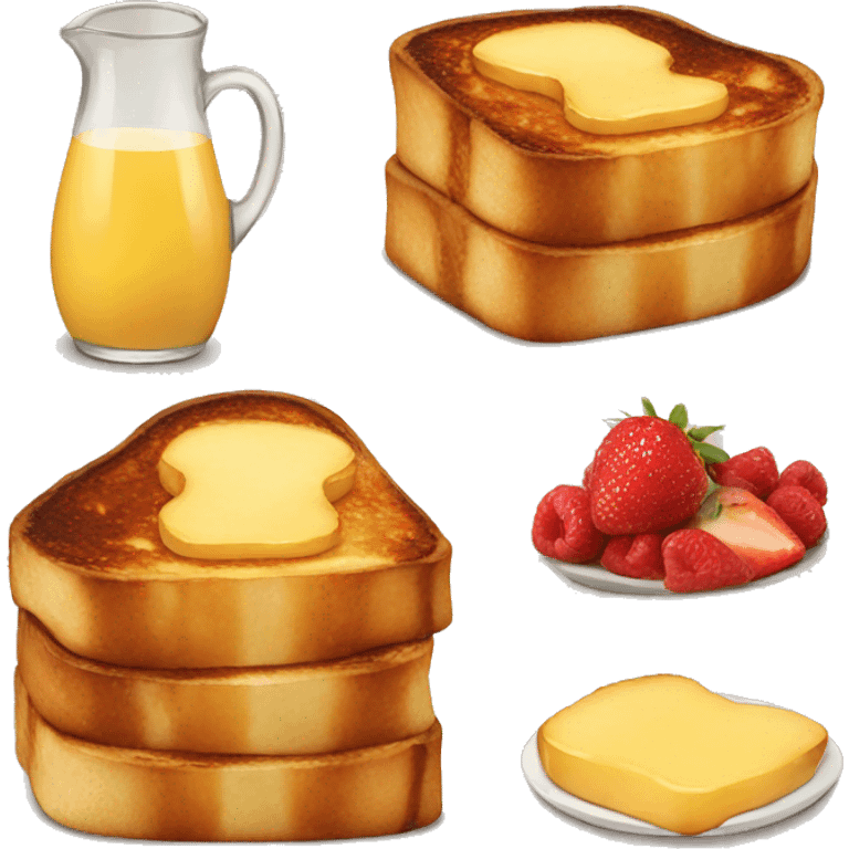 French toast emoji