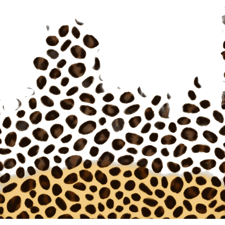 Leopard print  emoji