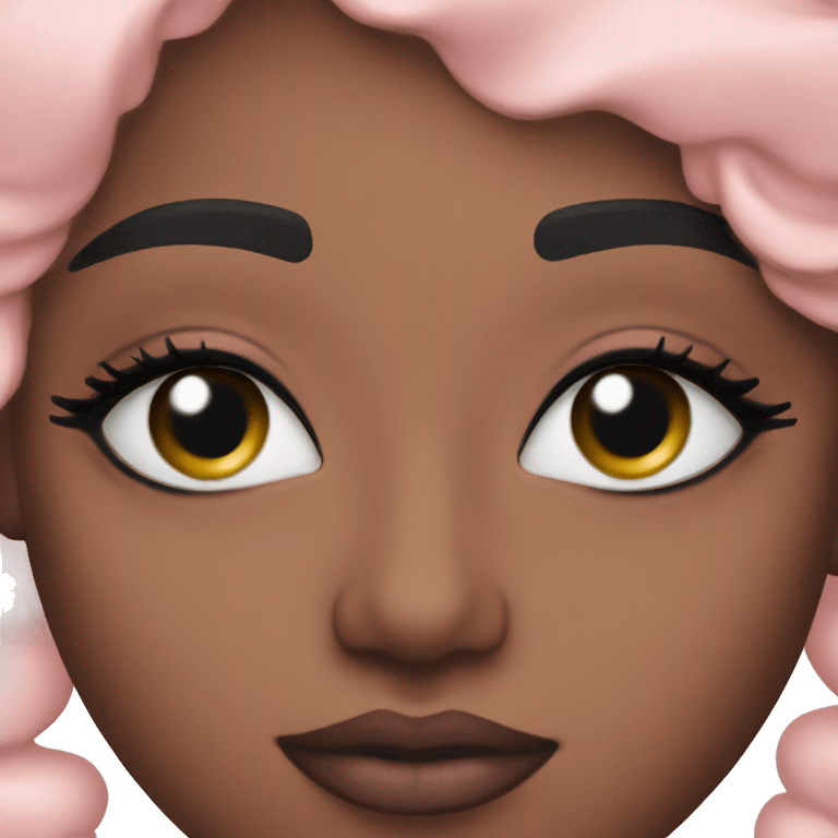 Blush pink makeup  emoji