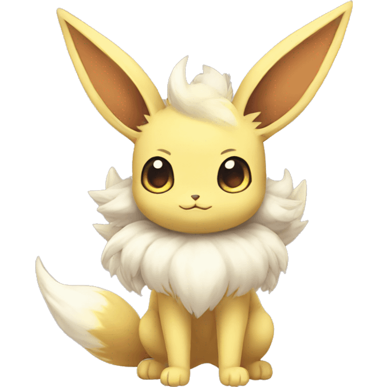 Kawaii Eeveelution-Cute-Pokémon-fusion full body emoji