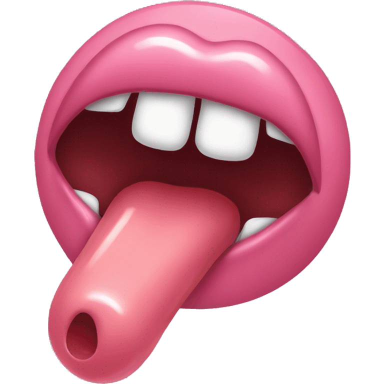 Tongue ring emoji