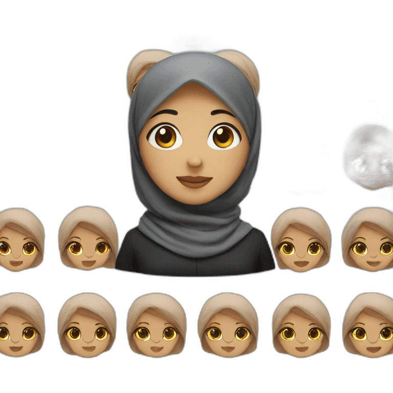 Memoji hijab girle emoji