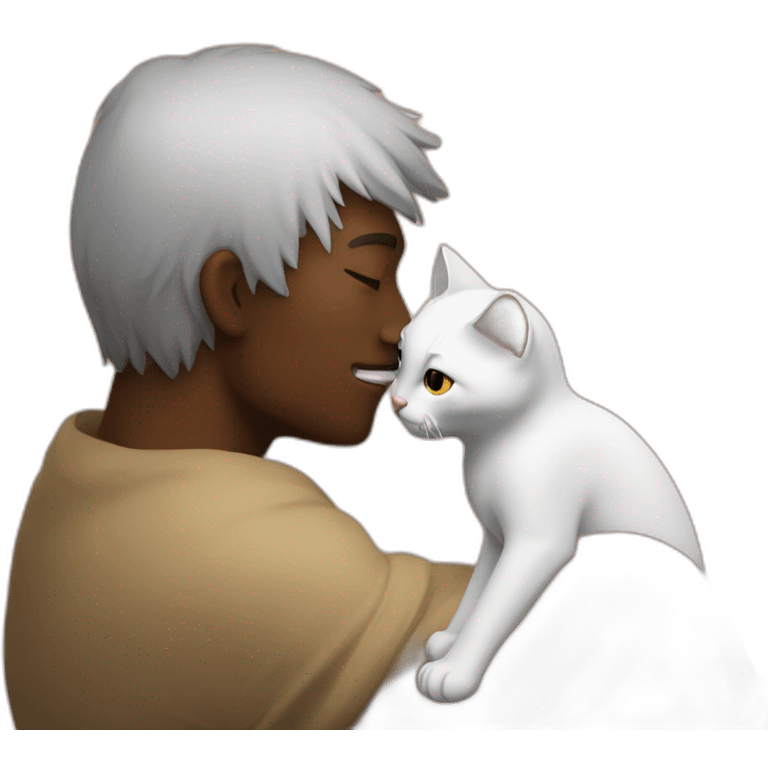 Yang man Kiss cat emoji