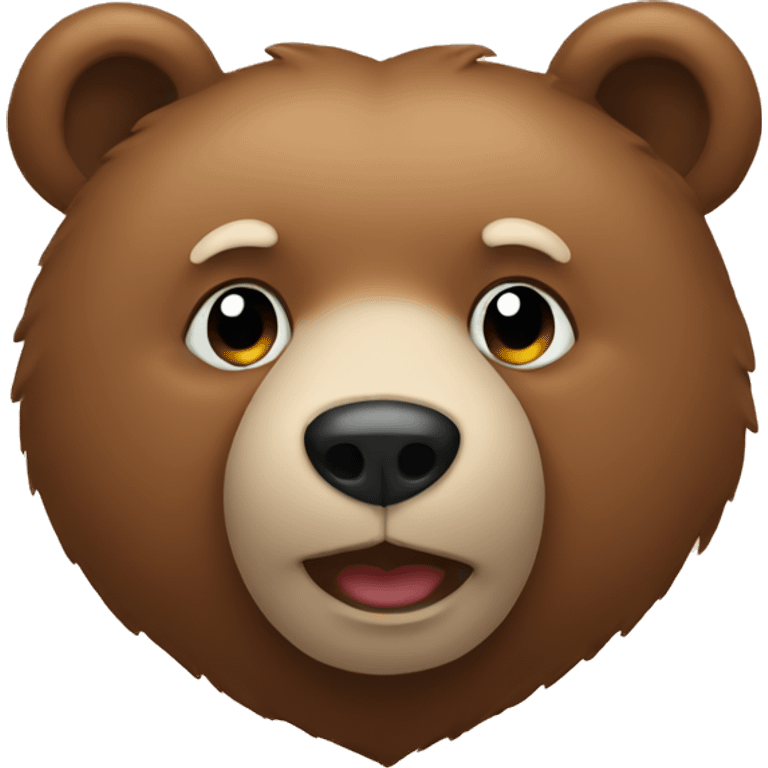 bear with love  emoji