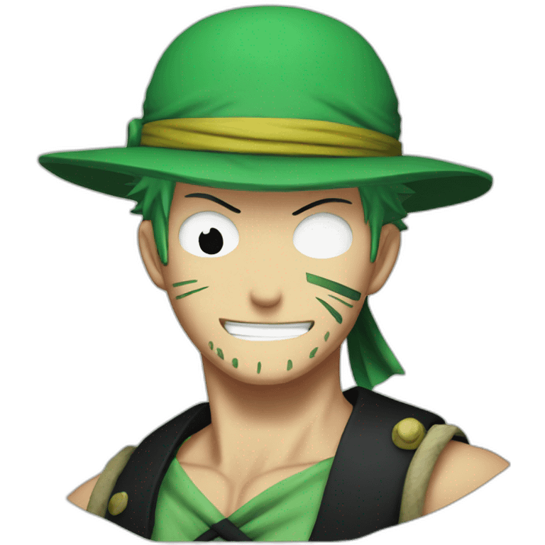 One piece Zoro emoji