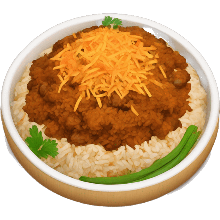 uzbek food plov emoji