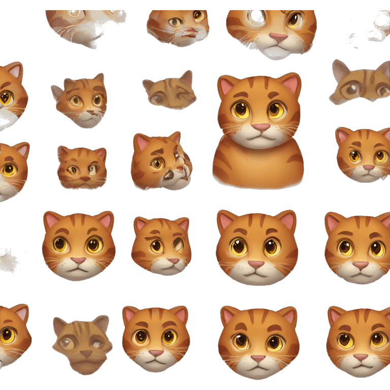 red big cat emoji