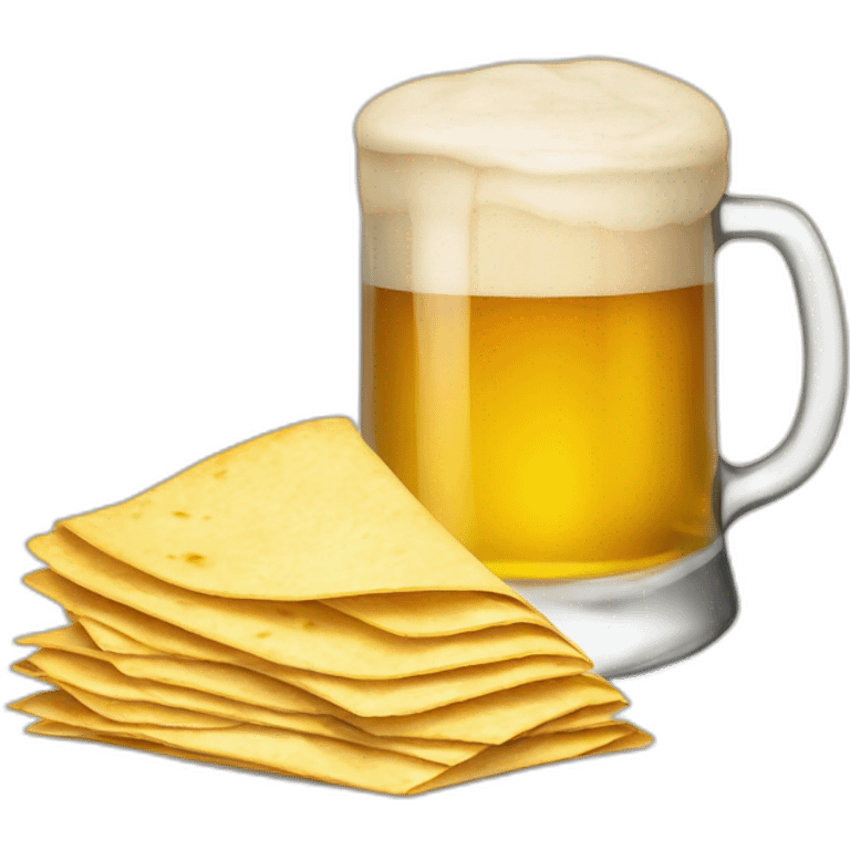 beer and tortillas emoji