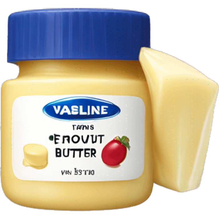 lip butter Vaseline bottle emoji