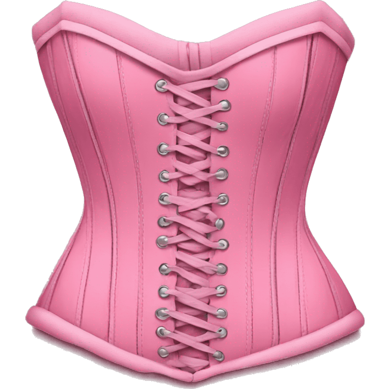 Pink corset  emoji