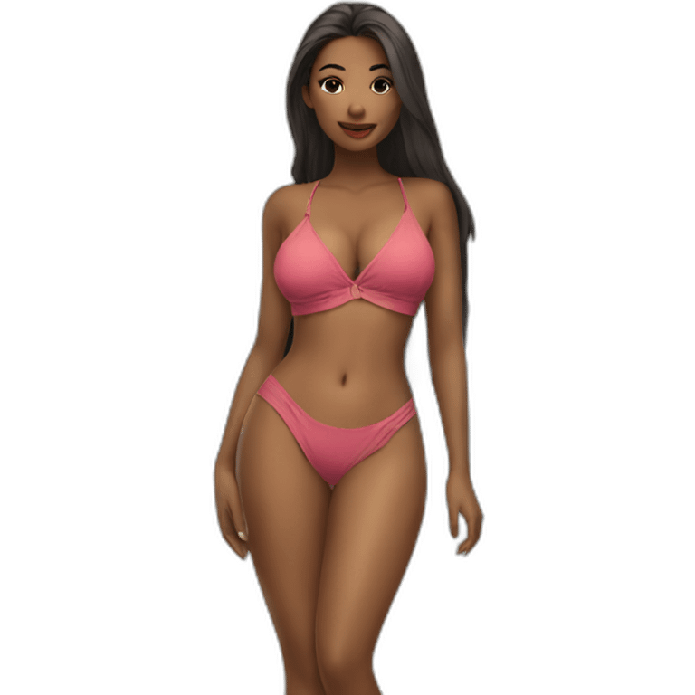 bikini-under-dress emoji